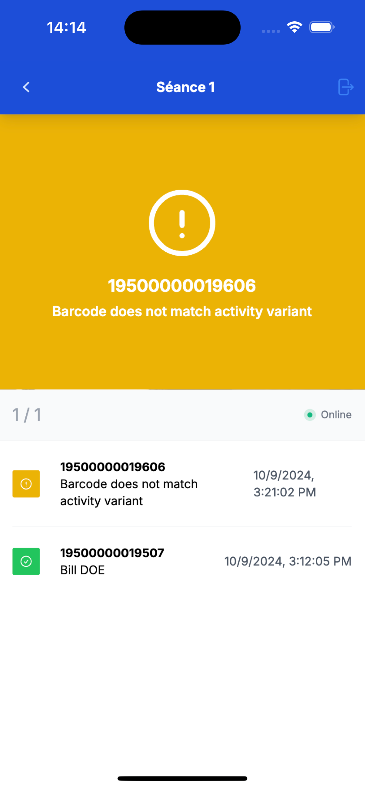 Not the good activity